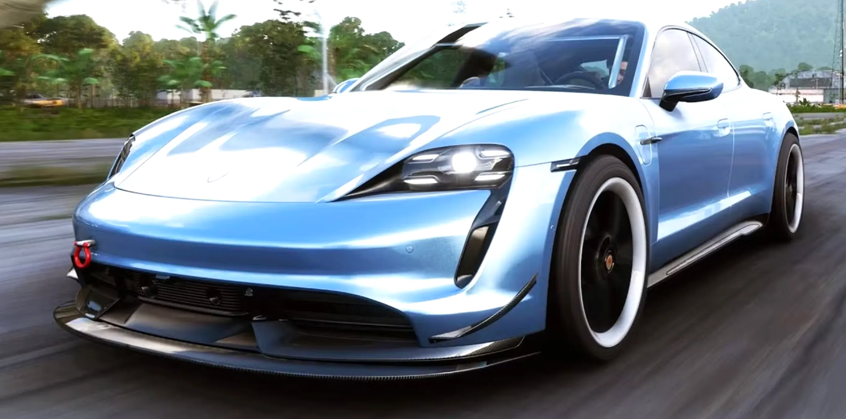 Porsche Taycan Turbo S forza horizon 5